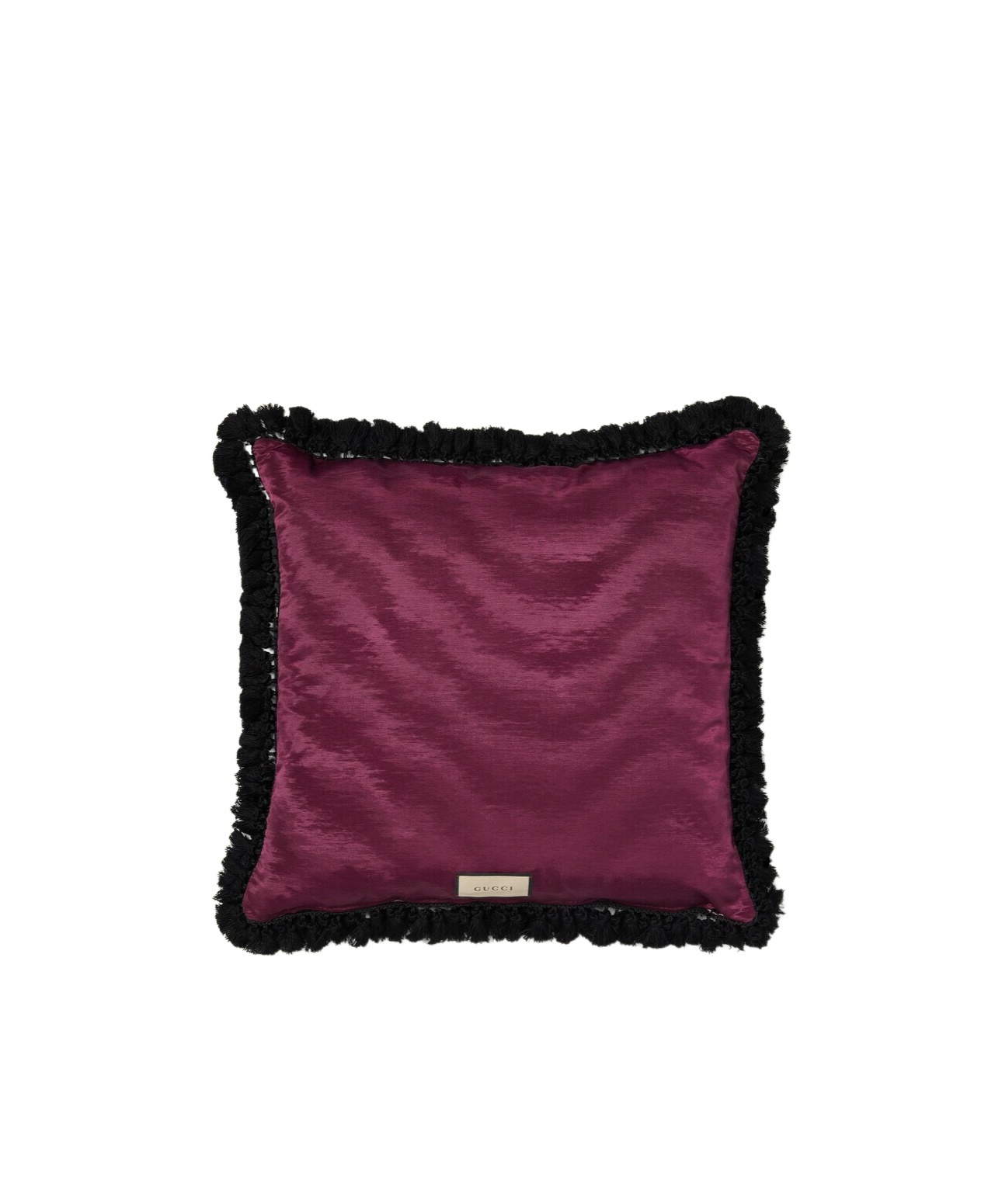 Gucci Embroidery Bouquet Decoration Pillow Pad In Pink