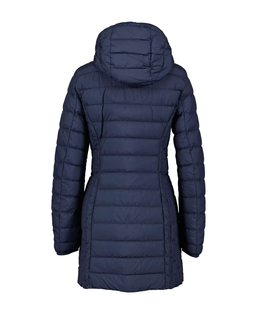 Parajumpers Long-sleeved Hooded Down Jacket In Blue