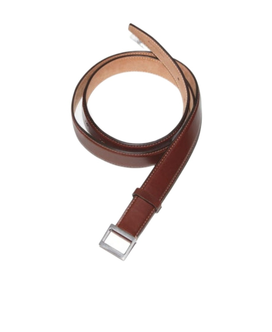 ACNE STUDIOS BUCKLE-FASTENING LEATHER BELT 