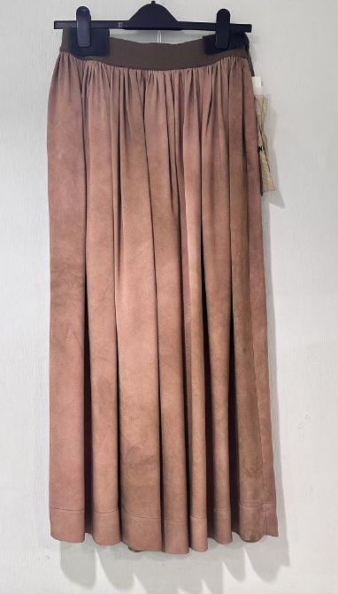 Uma Wang Pleated Skirts In Brown