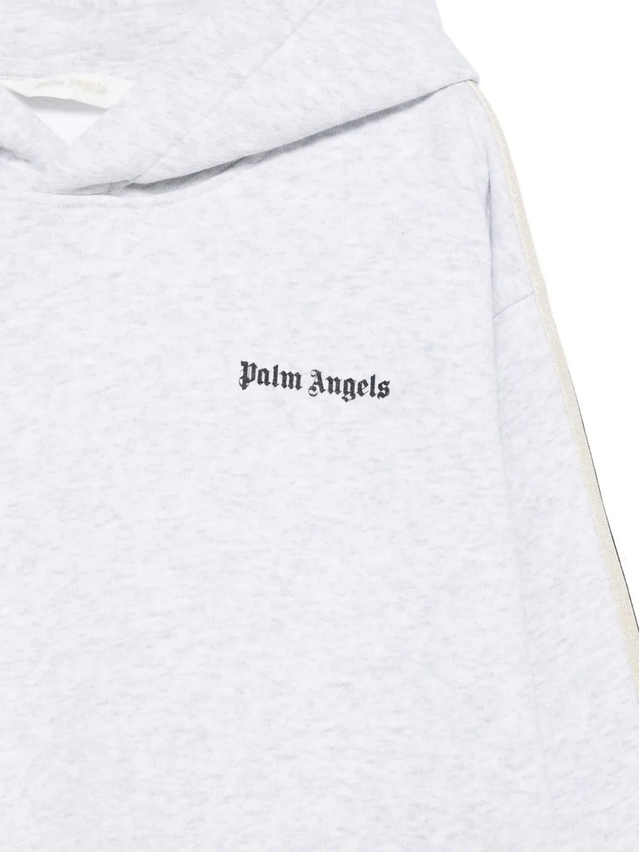 Palm Angels Stripe-detail Hoodie In Multi