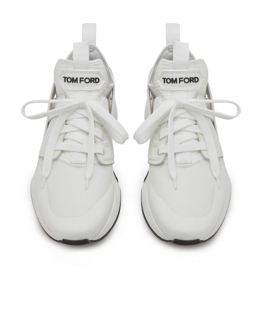 Tom Ford White Lace-up Sneakers