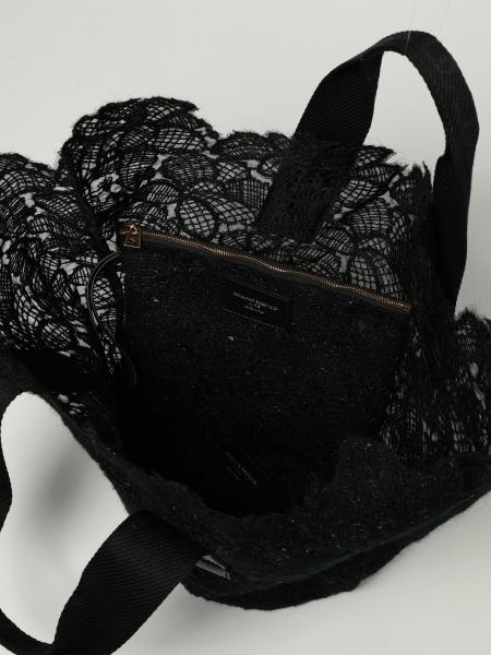 Ermanno Scervino Top Handle Tote Bag In Black