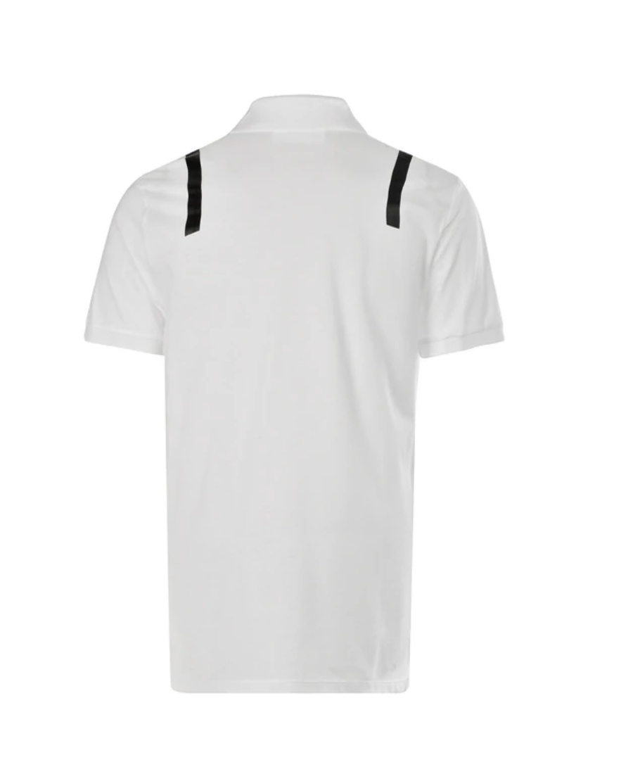 Neil Barrett Logo Polo Shirt In White
