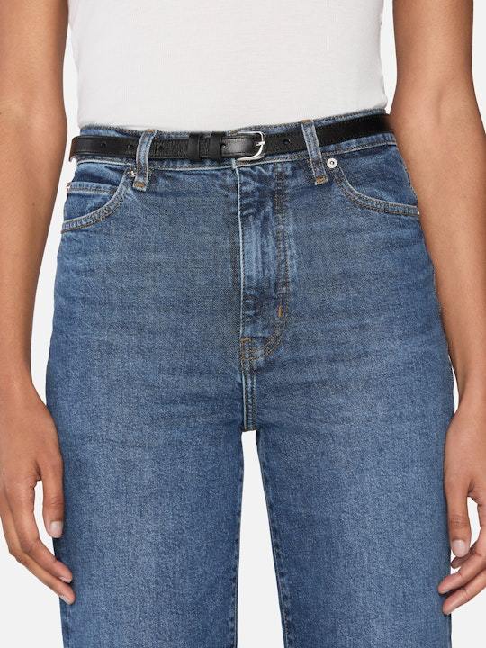 Frame High Waist Jeans In Blue