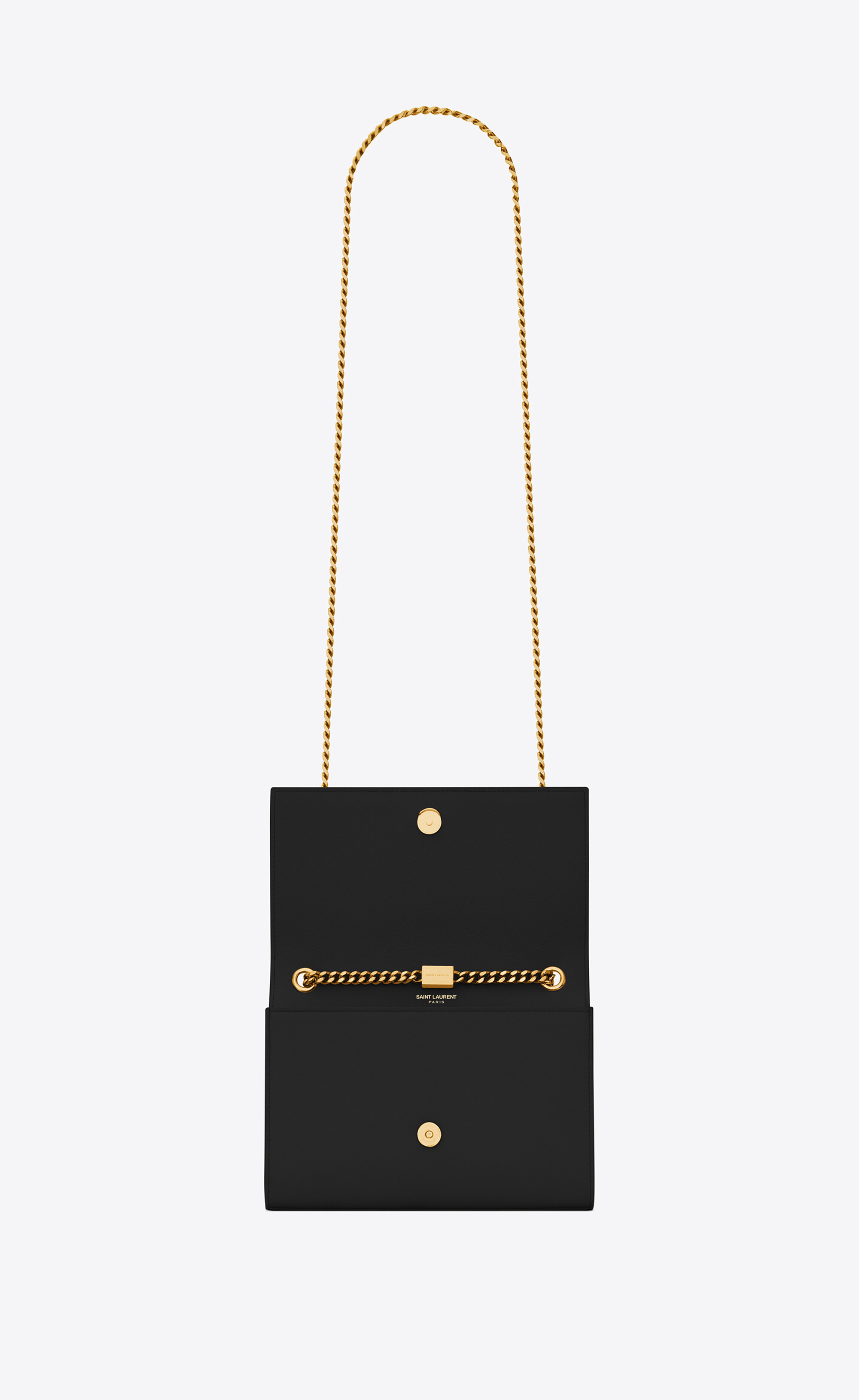Saint Laurent Kate Shoulder Bag In Black