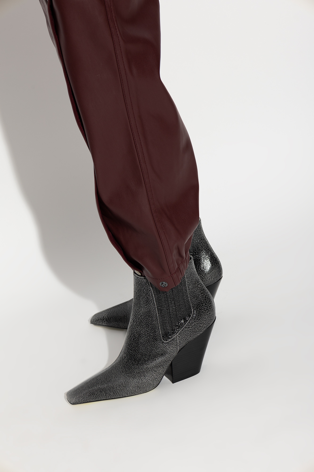 Casadei Anastasia 80mm Leather Boots