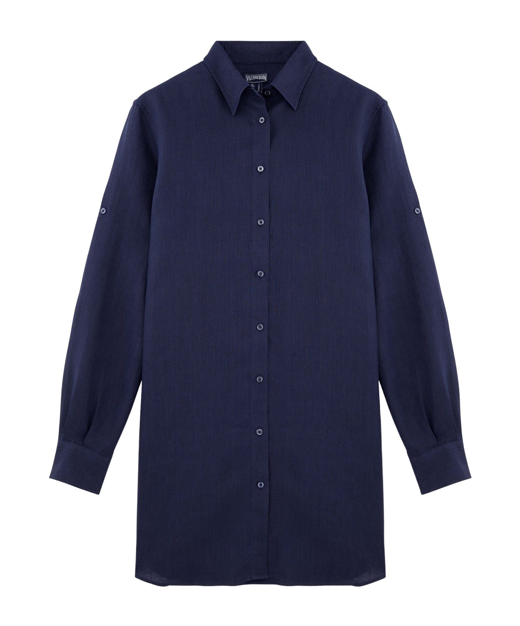 Vilebrequin Long Sleeve Dress In Blue
