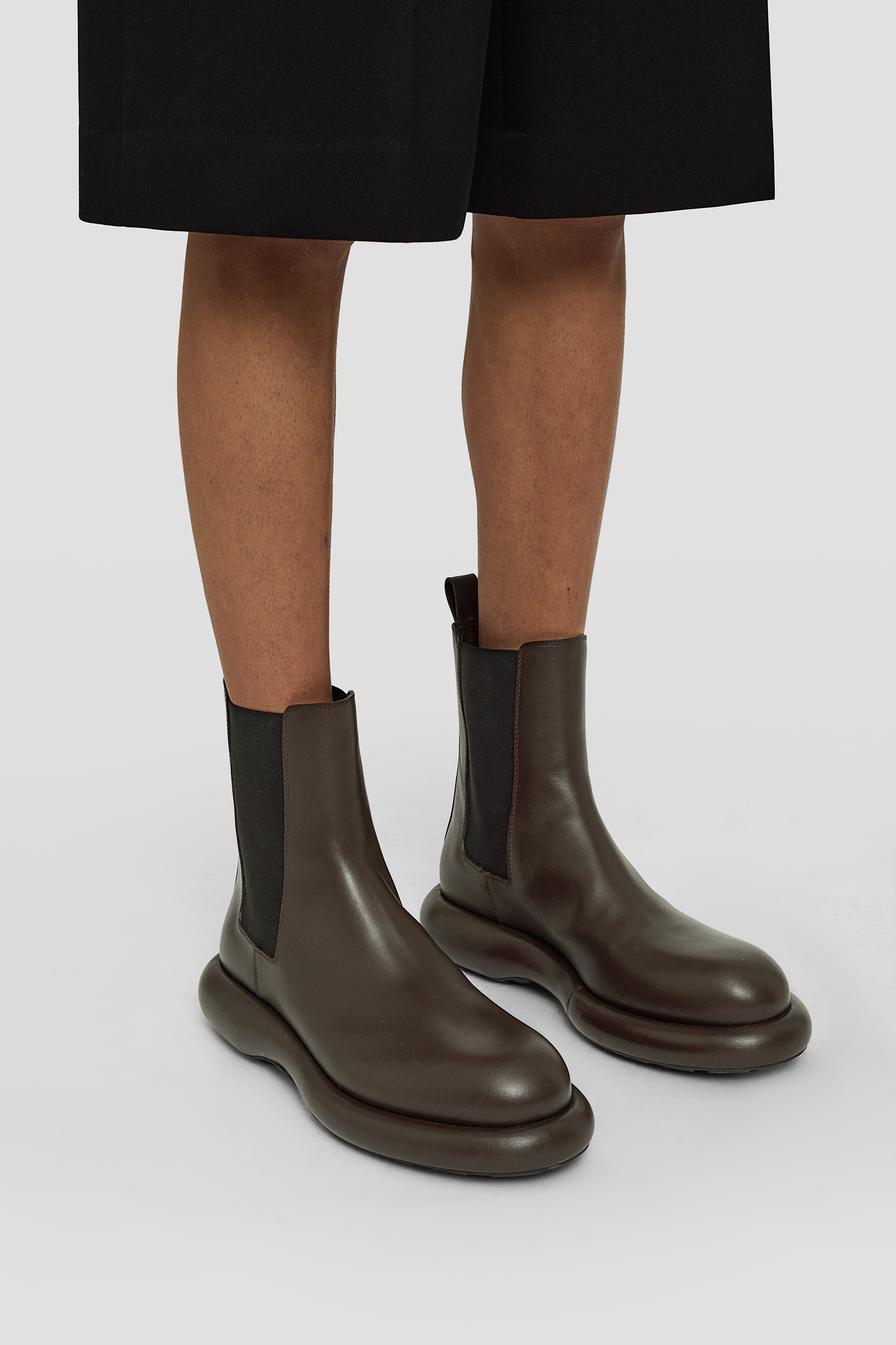 Jil Sander Boots Shoes In Black