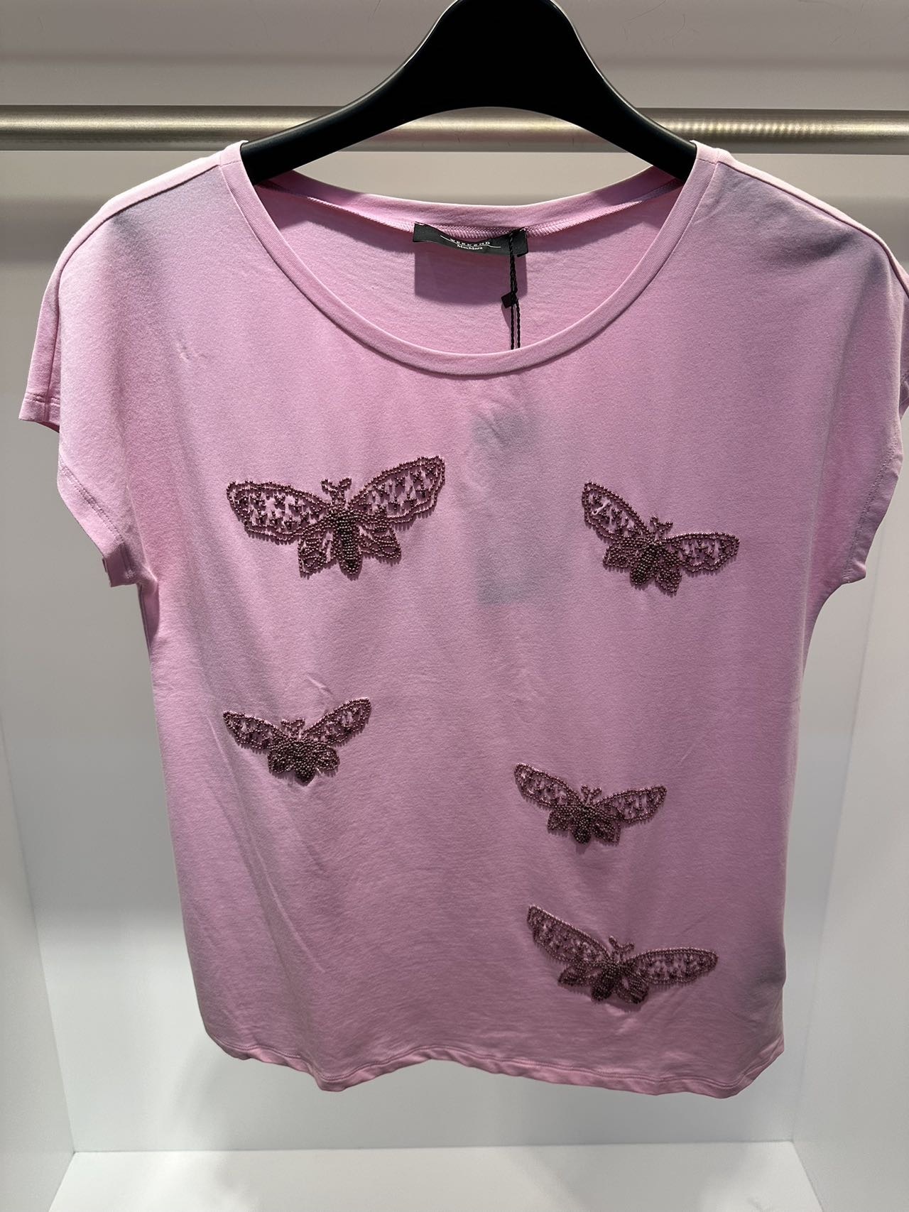 Weekend Max Mara Short-sleeved Shirt In Purple
