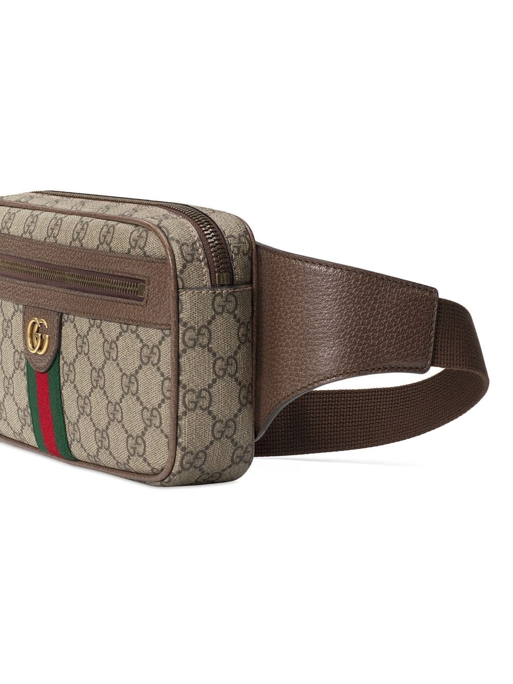 Gucci Ophidia Gg Belt Bag In Gray