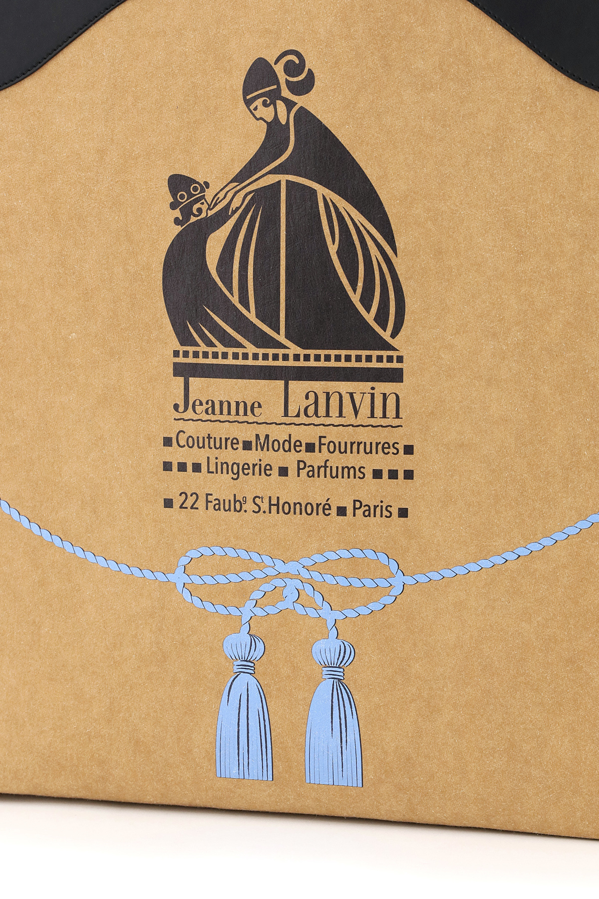 LANVIN MOTHER AND CHILD-LOGO TOTE BAG