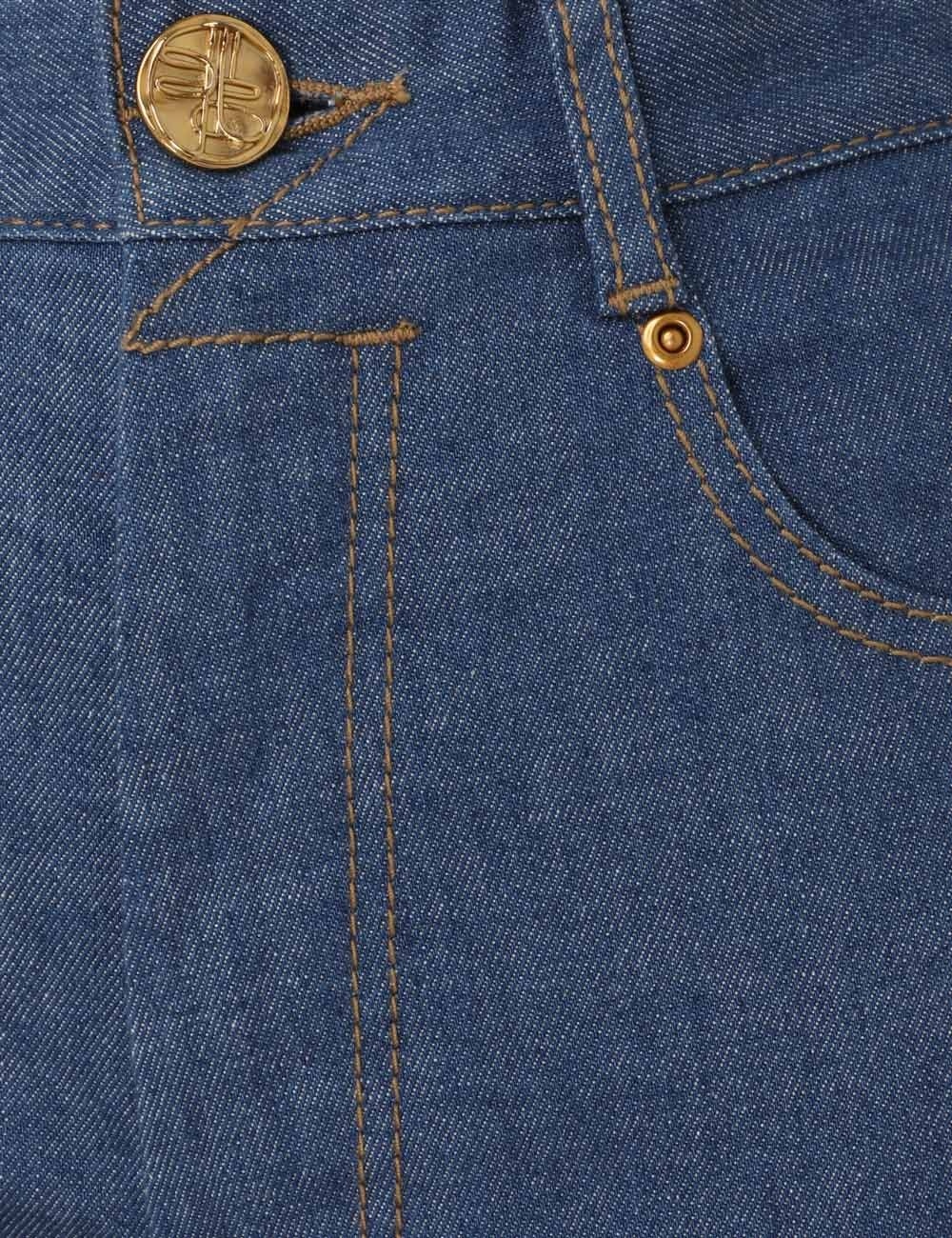 Zimmermann Belt-loop Jeans In Blue