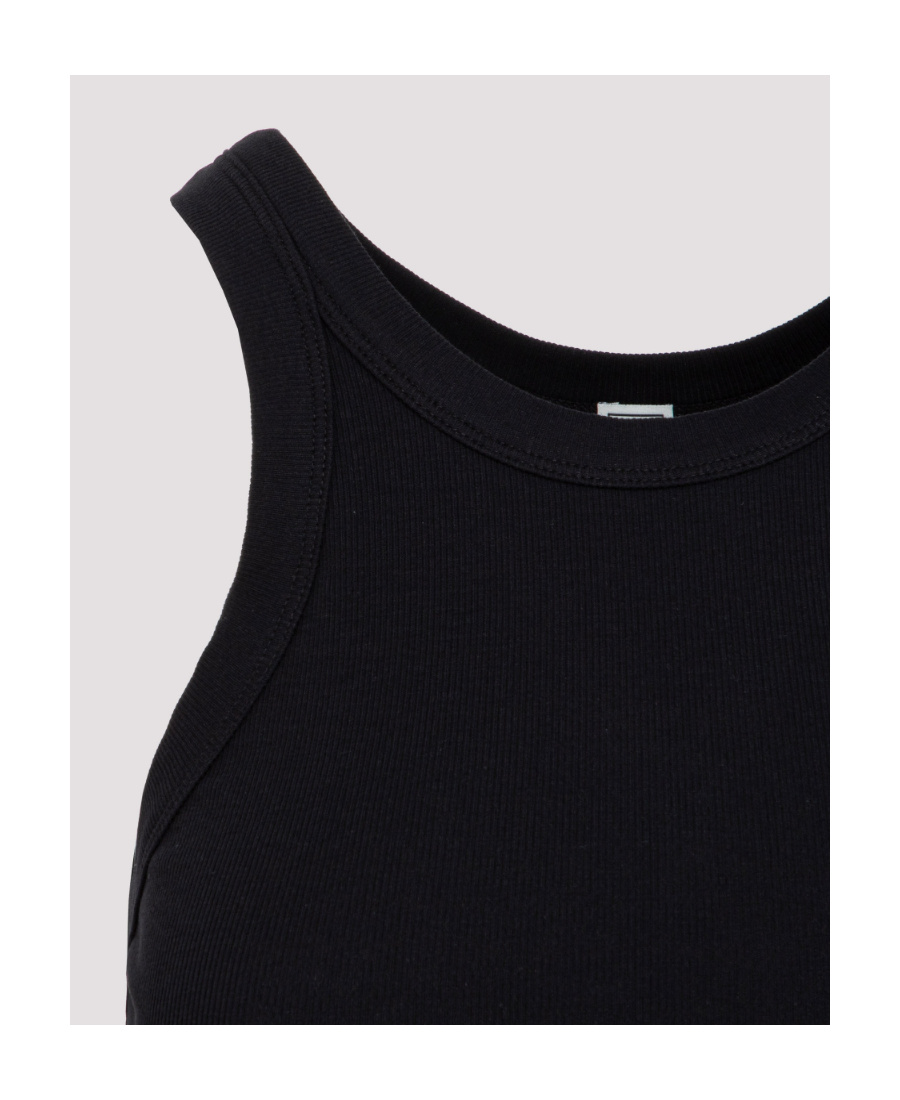 Totême Fitted Vest Top In Black
