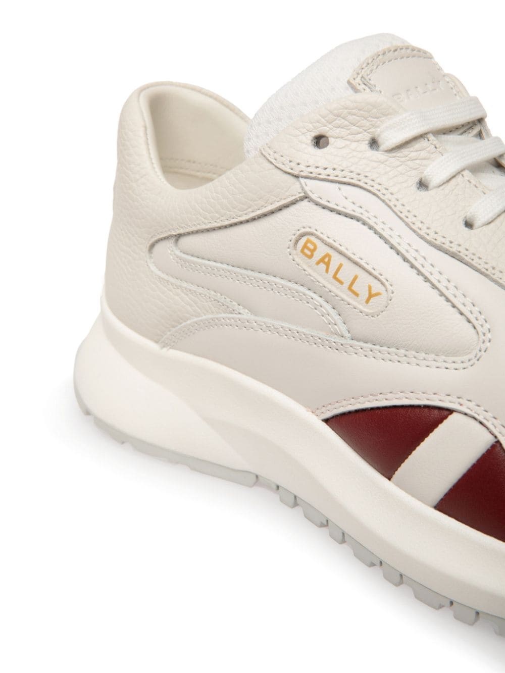 Bally Lace-up Low-cut Sneakers In White
