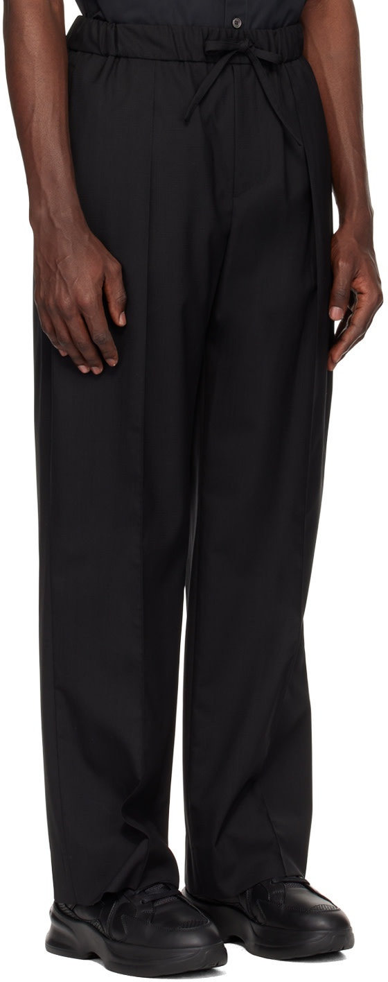 Wooyoungmi Drawstring Sweatpants In Black