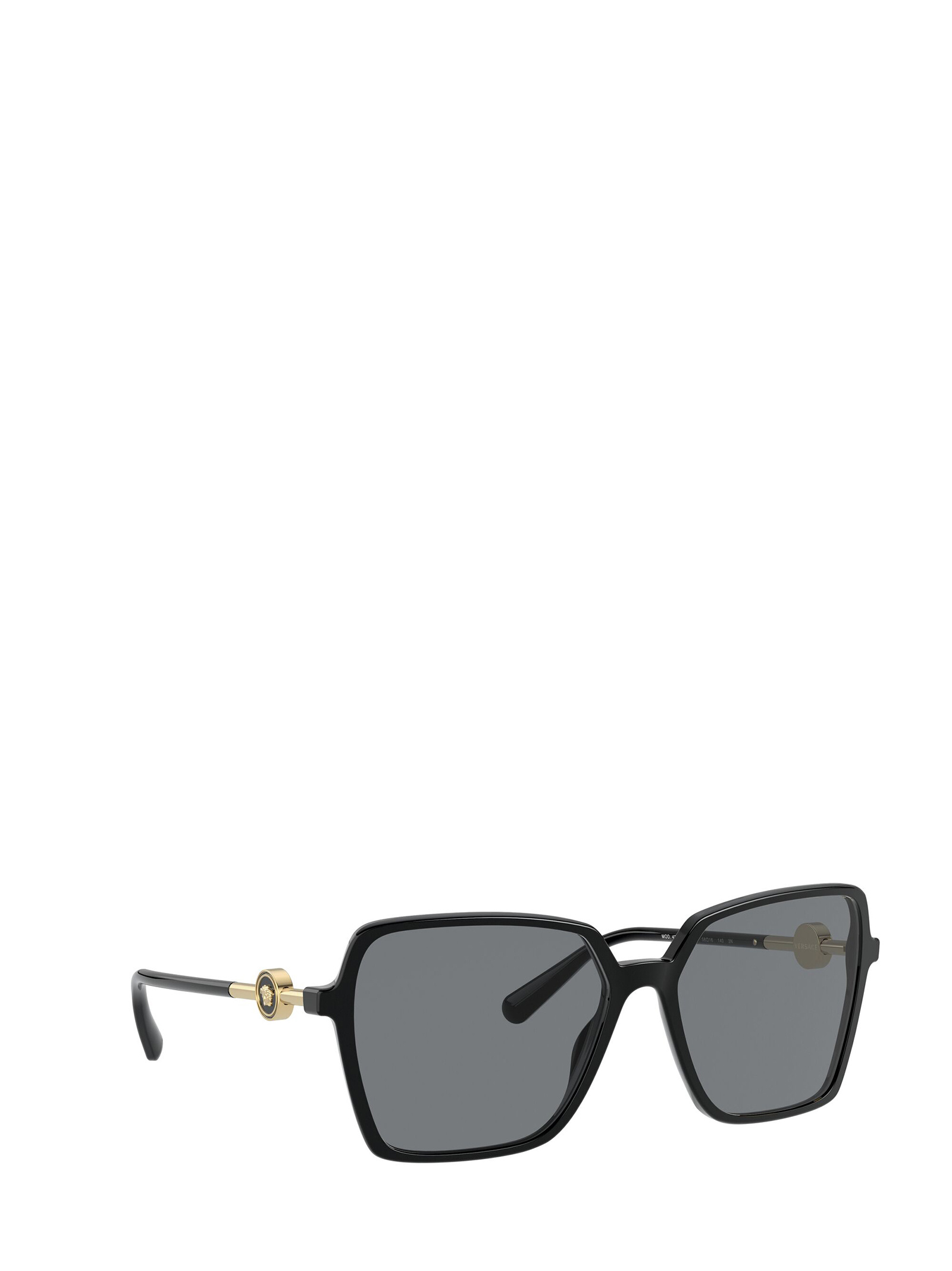 Versace Medusa Square-frame Sunglasses In Gray