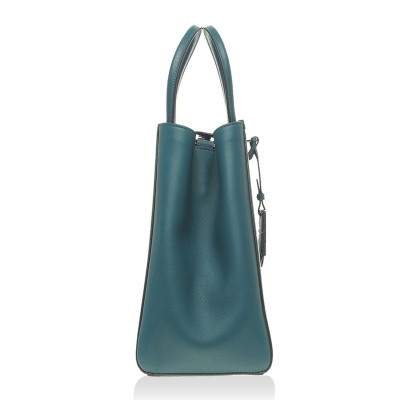 FENDI NAVY BLUE LOGO HANDBAG