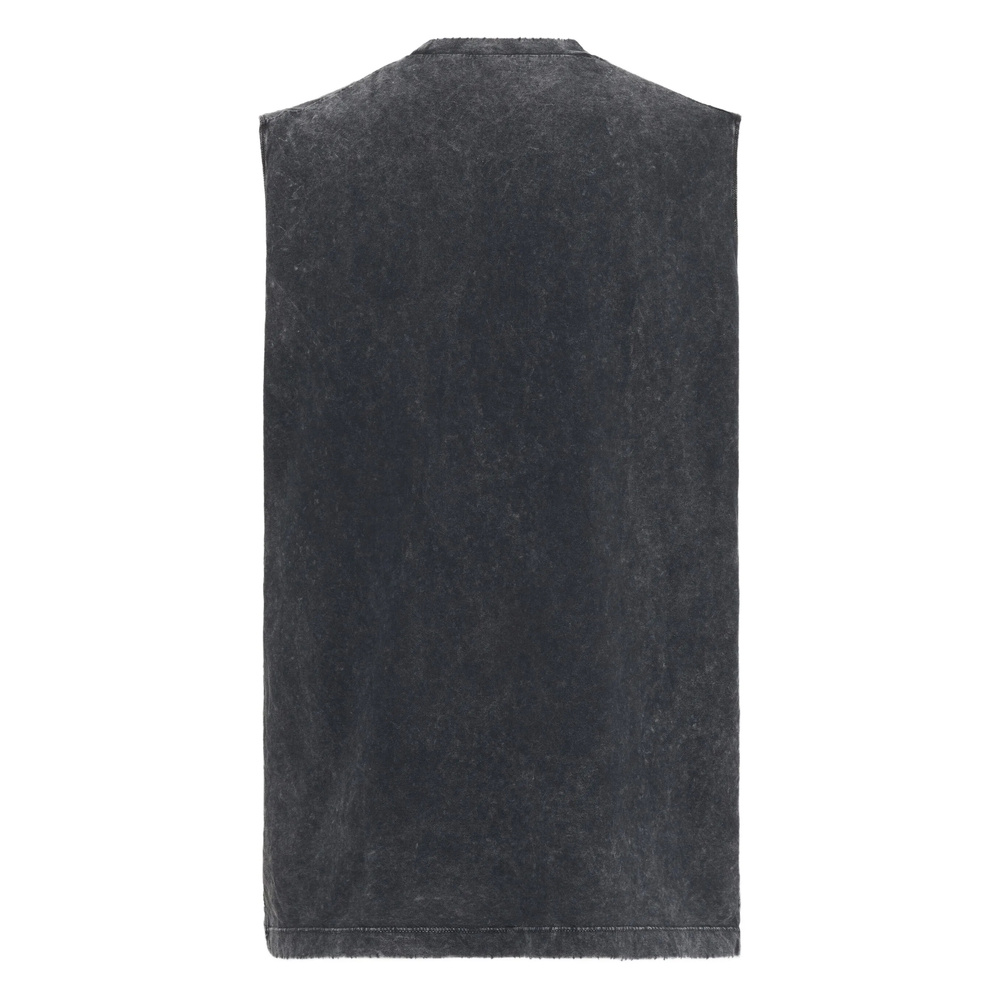 Dsquared2 Graphic Print Sleeveless Crew Neck T-shirt In Multi