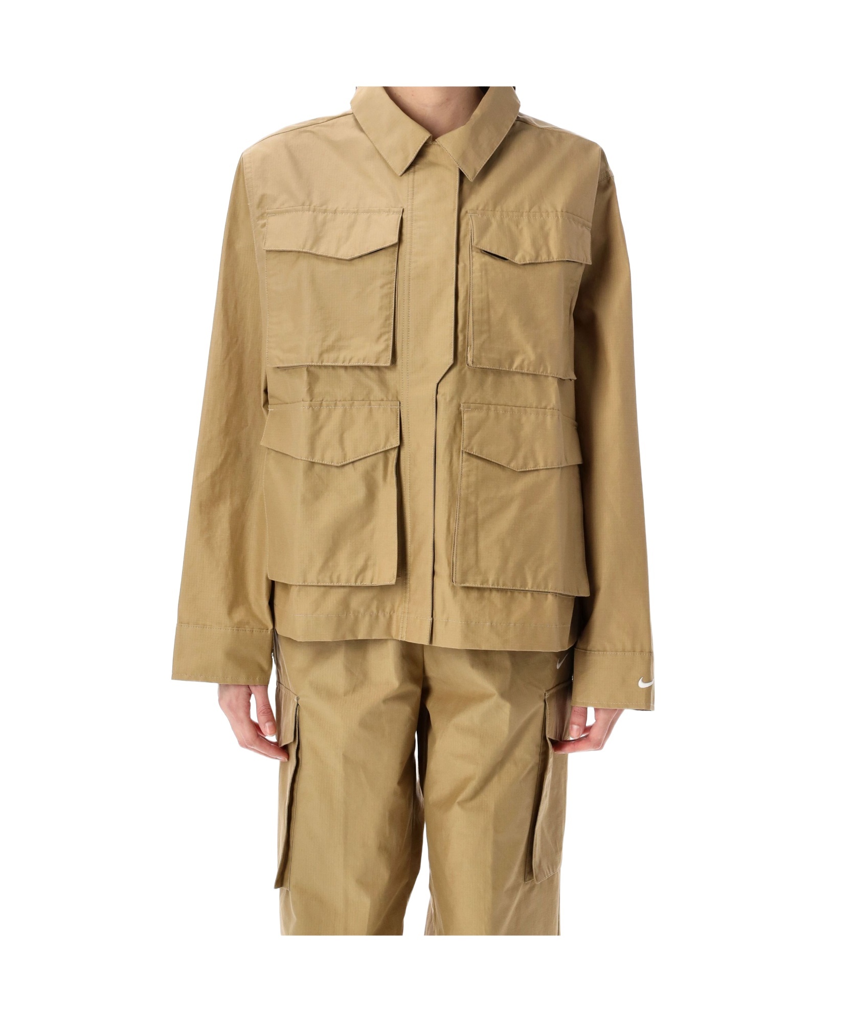 Nike Jacket In Brown