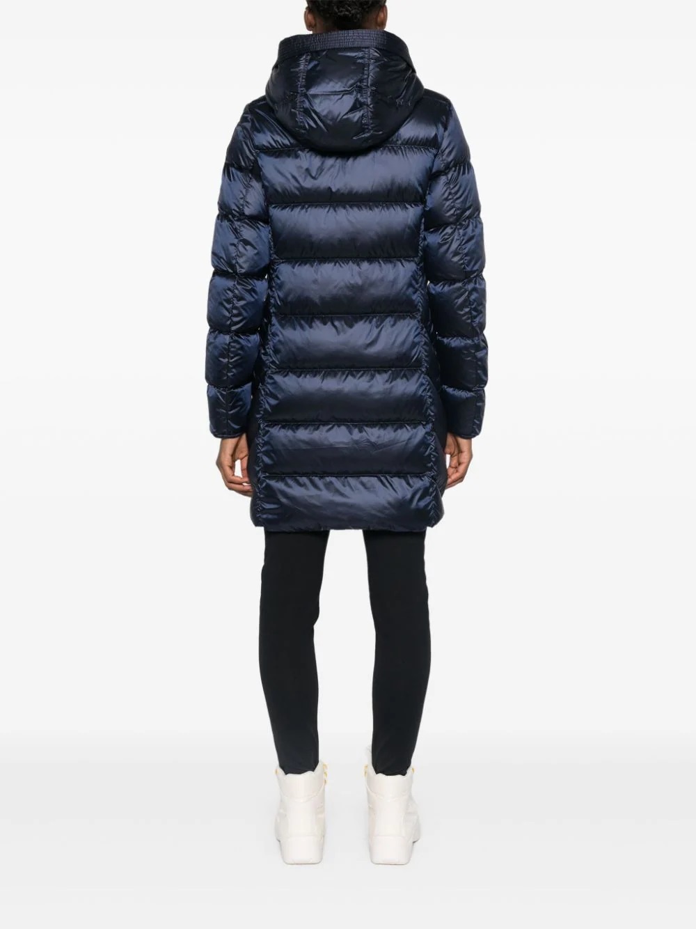 Parajumpers Hooded Cotton Suit In Black