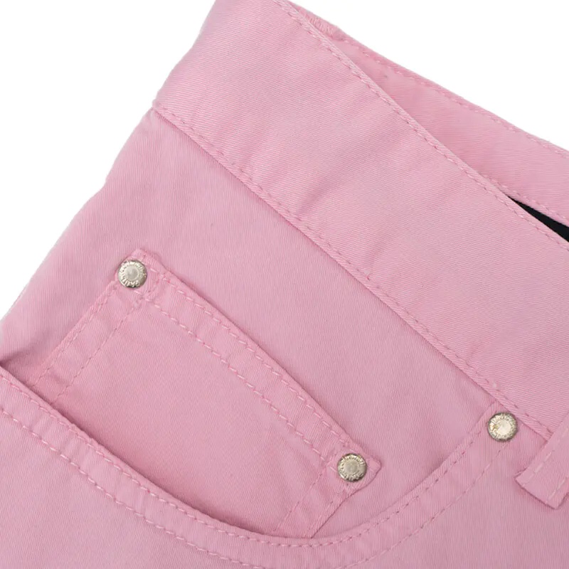 Paul & Shark Five Pockets Slim Casual Pants In Pink