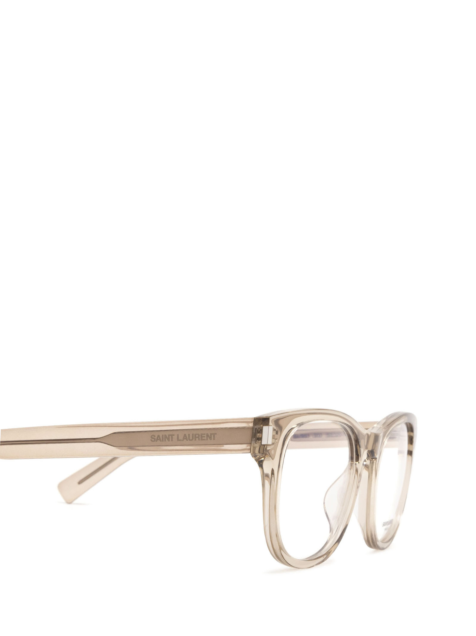 Saint Laurent Sl663 Square-frame Glasses In White