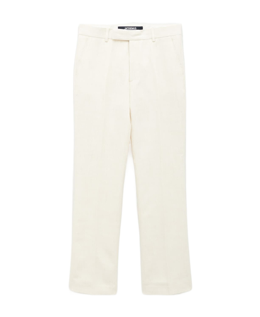 Jacquemus Le Pantalon Feijoa Trousers In White