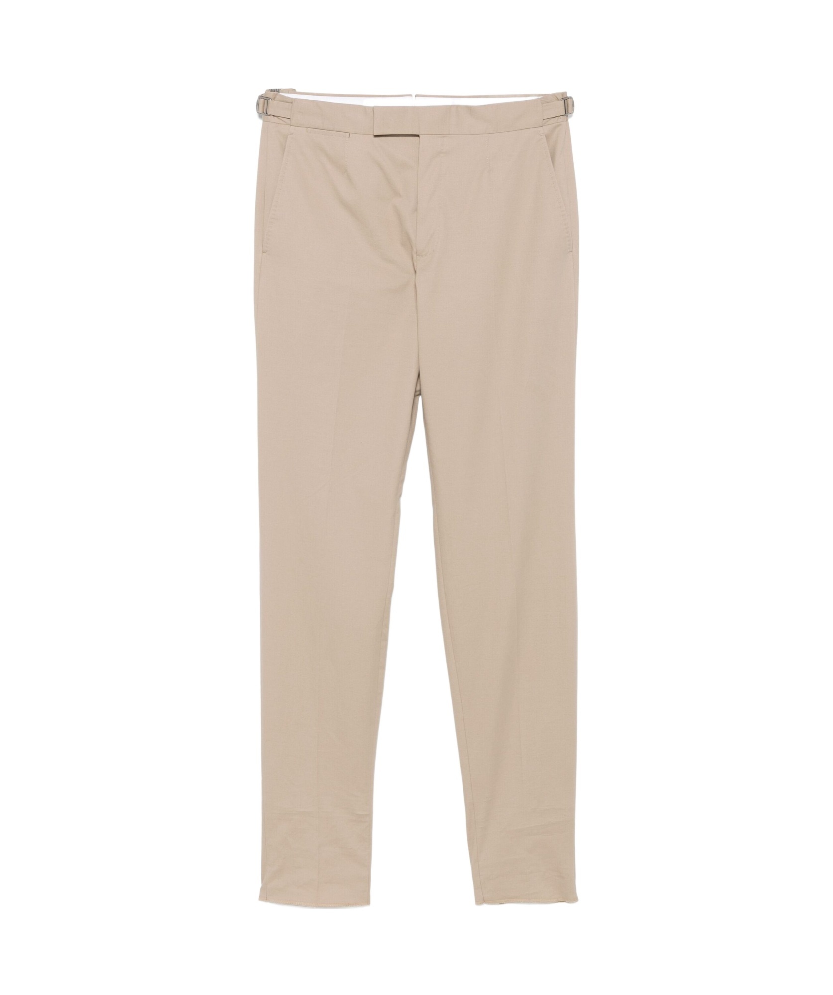 Shop Zegna Pocket Casual Pants In Nude