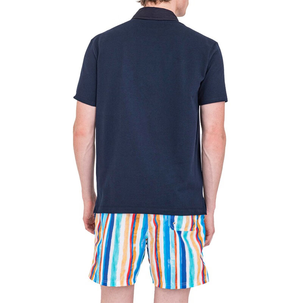 Paul & Shark Polo Shirt In Cotton Piqué In Black