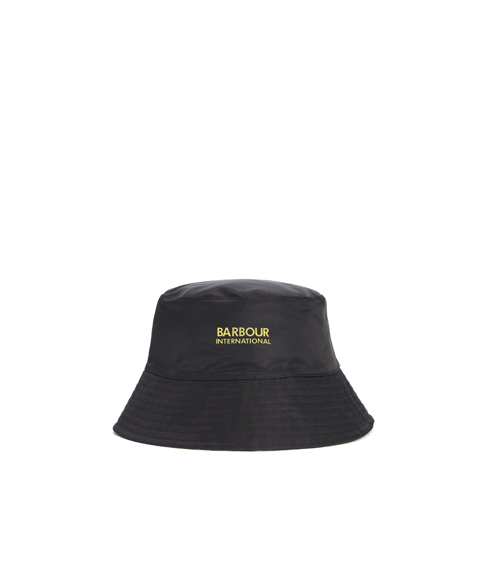 Barbour Double-sided Fisherman's Hat With Logo In Black
