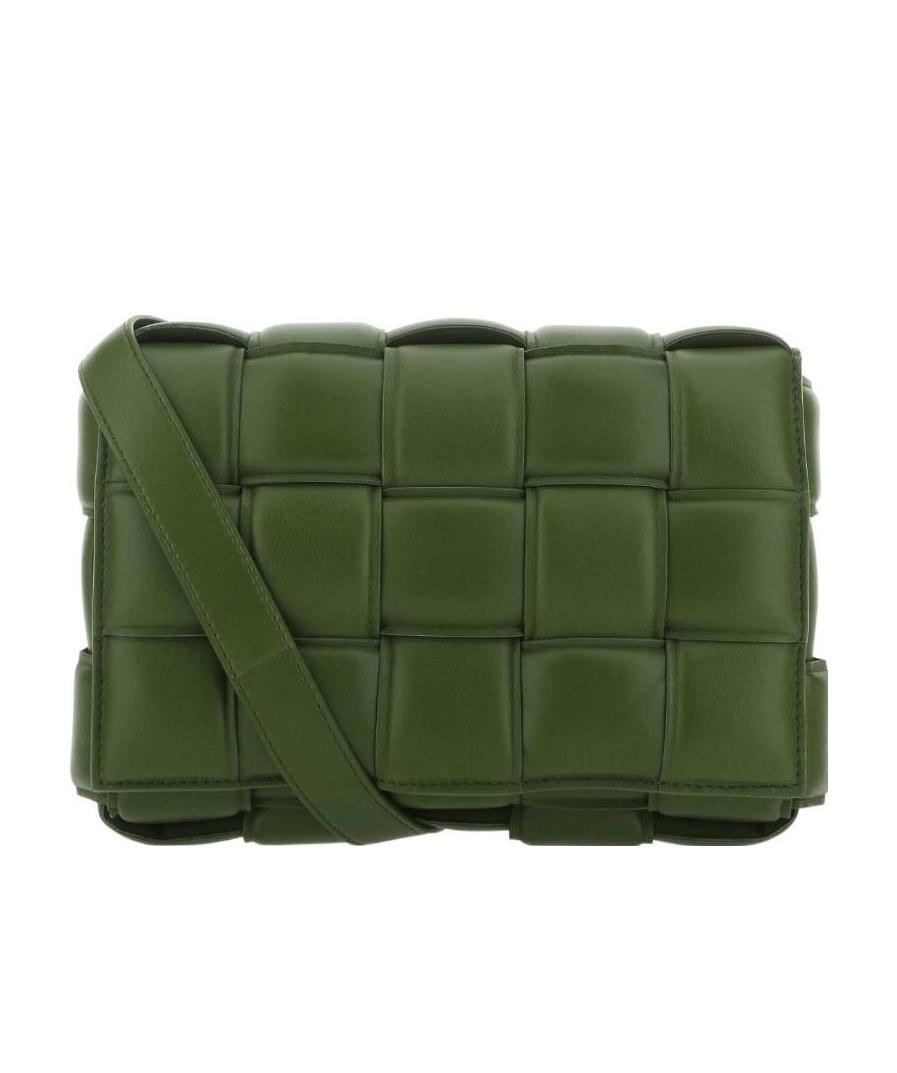 Bottega Veneta Green Small Padded Cassette Bag In Green