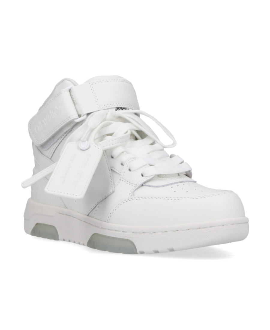 Shop Off-white Out Of Office Mid-rise Sneakers In White