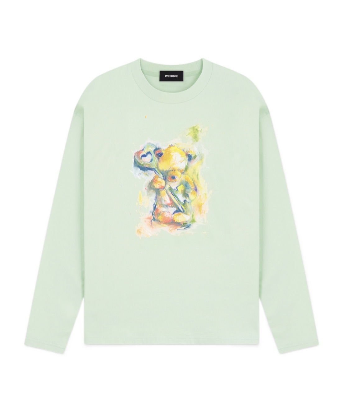 We11 Done Long-sleeved T-shirt In White