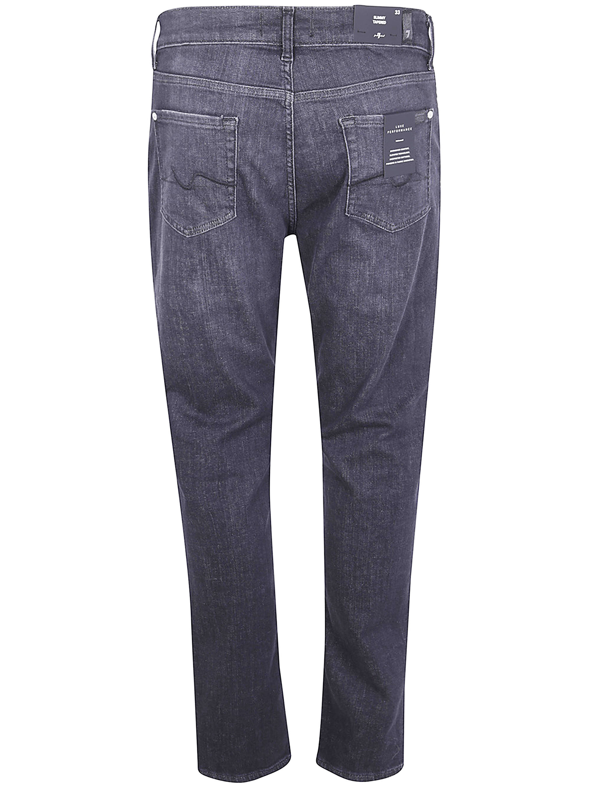 7 For All Mankind Jupiter Slimmy Tapered Jeans In Multi