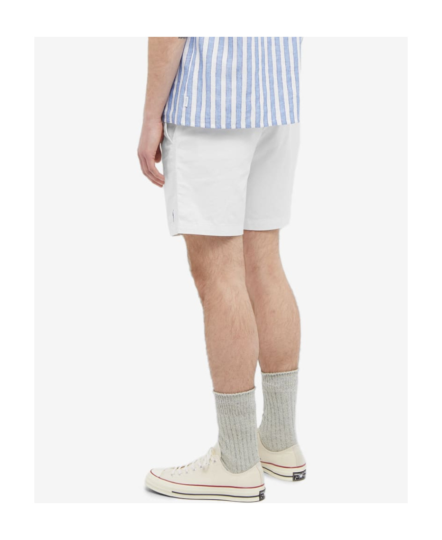 Polo Ralph Lauren Front Flat No Subclass Shorts In White