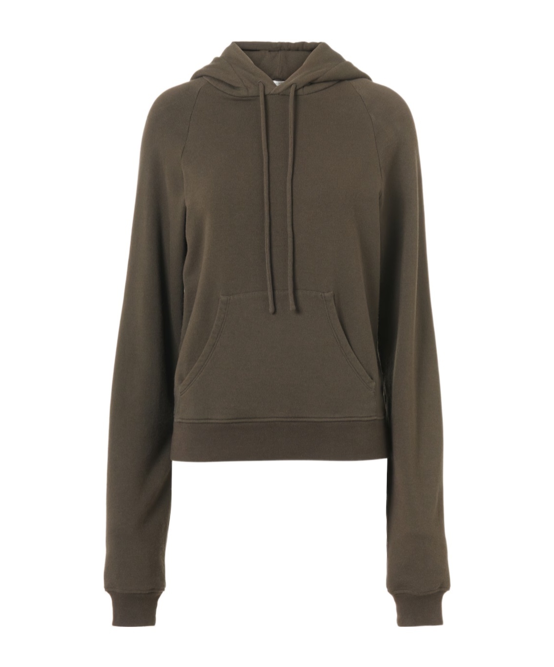 The Row Timia Cotton And Cashmere Hoodie In Brown