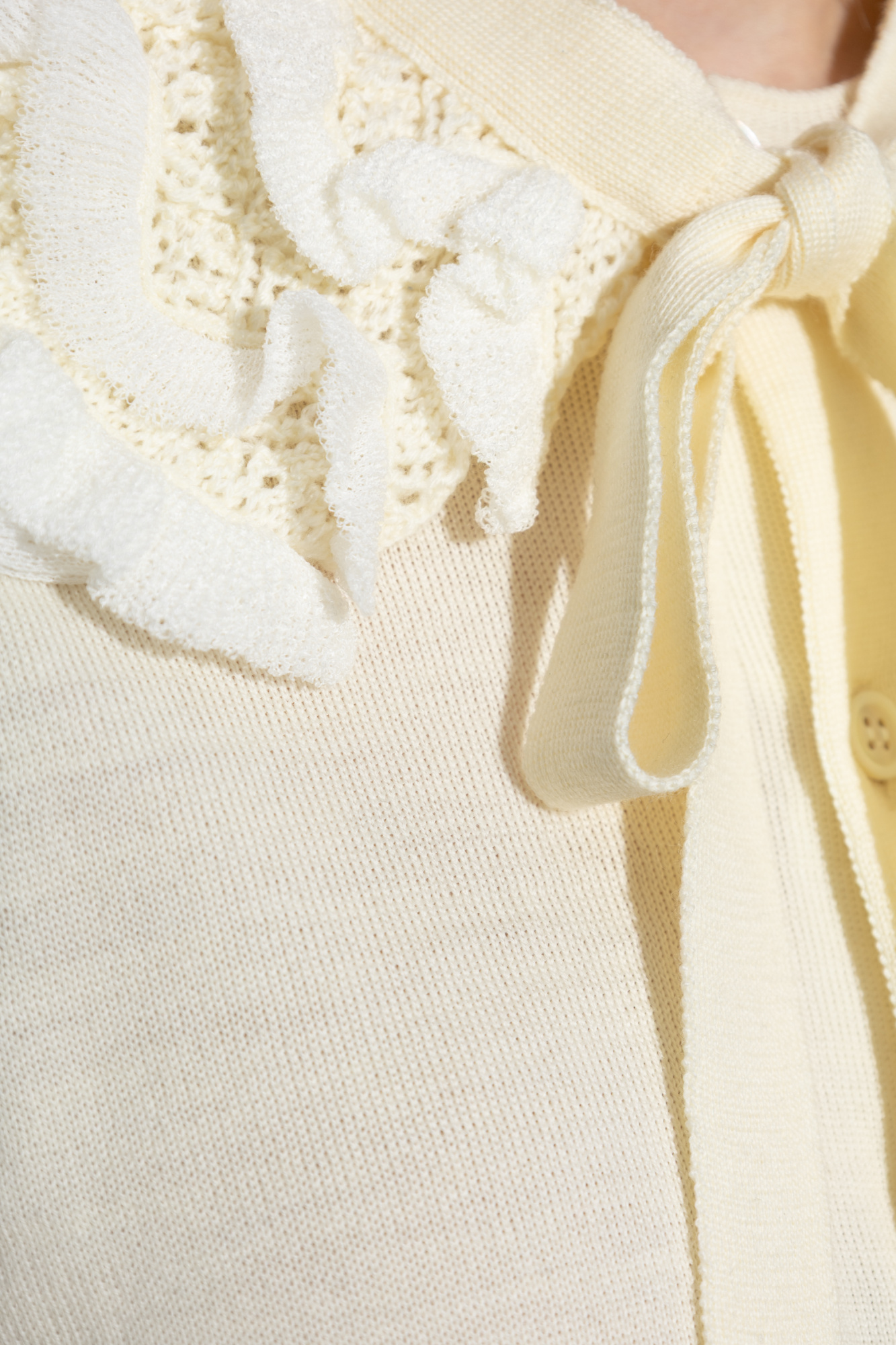 COMME DES GARÇONS LONG-SLEEVED CARDIGAN 