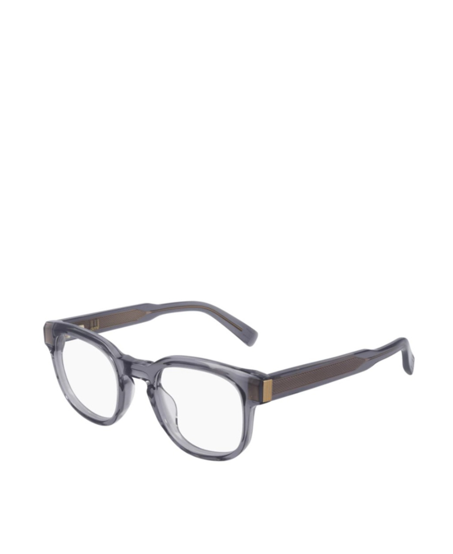 DUNHILL CLEAR LOGO PLAQUE GLASSES 