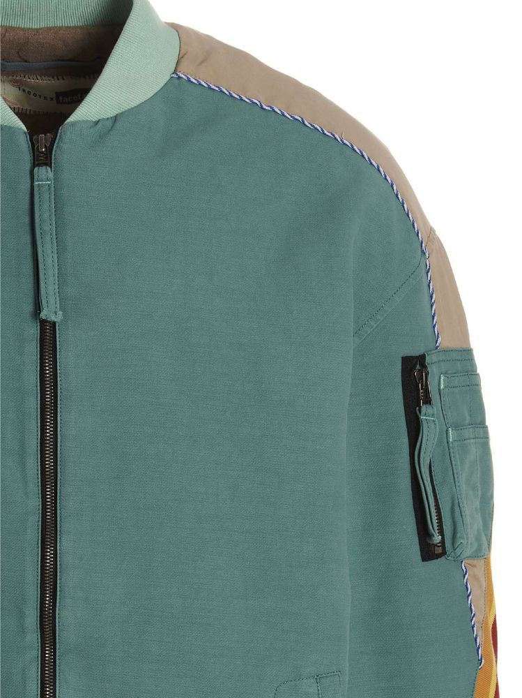 Incotex Long-sleeved Casual Jacket In Blue