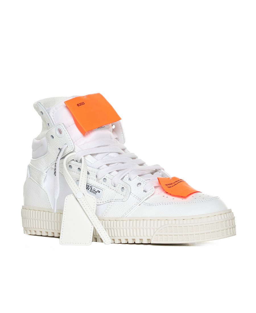 Shop Off-white 3.0 Off Court High-top Sneakers In White