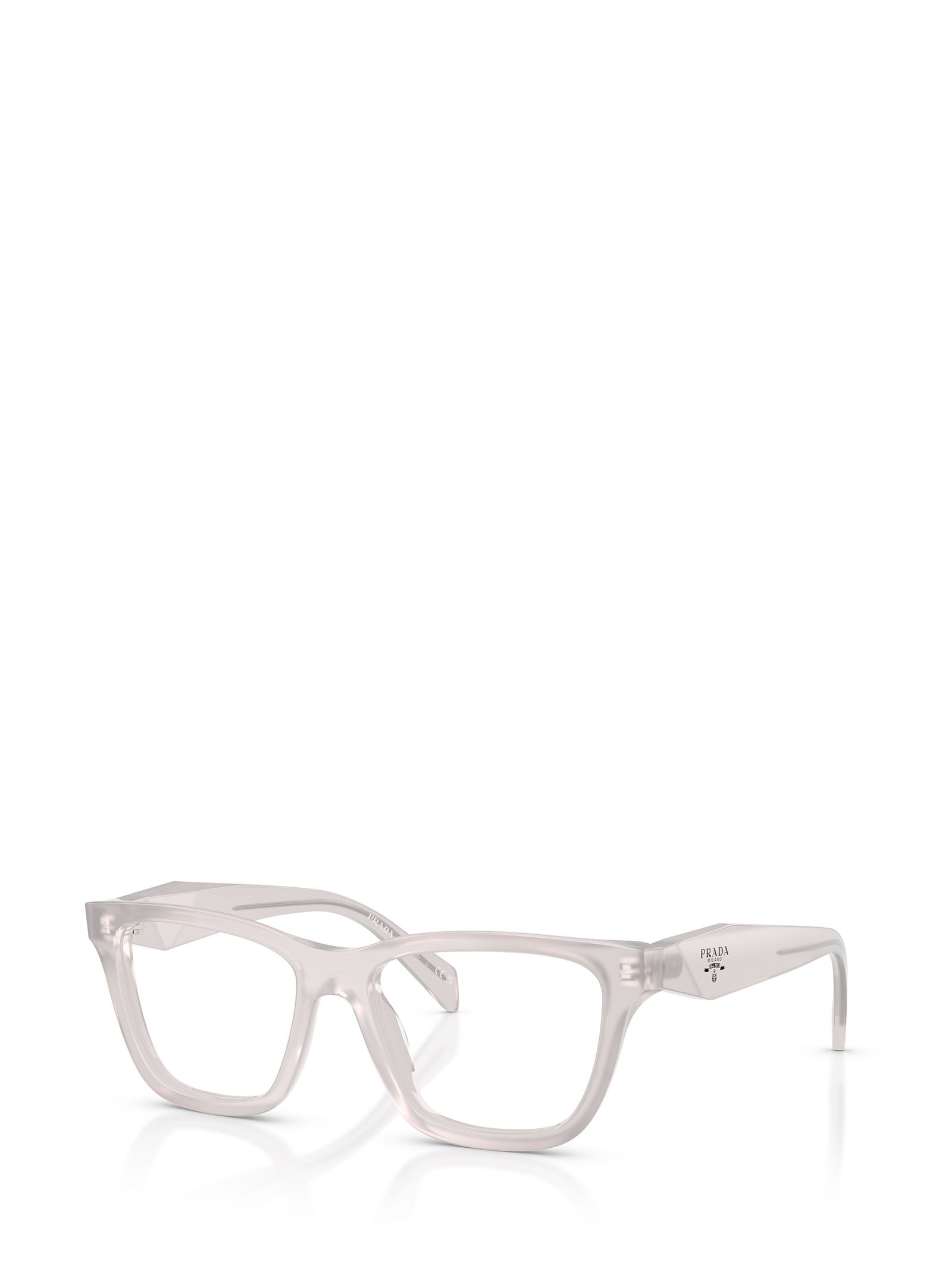 Prada Full-frame Plain Mirror In Brown