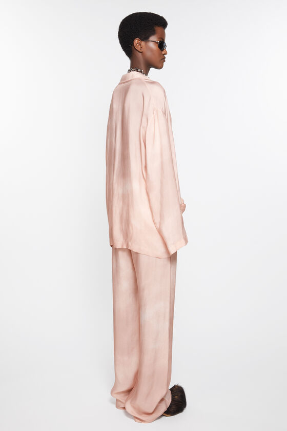 Acne Studios Single-breasted Blazer In Nude