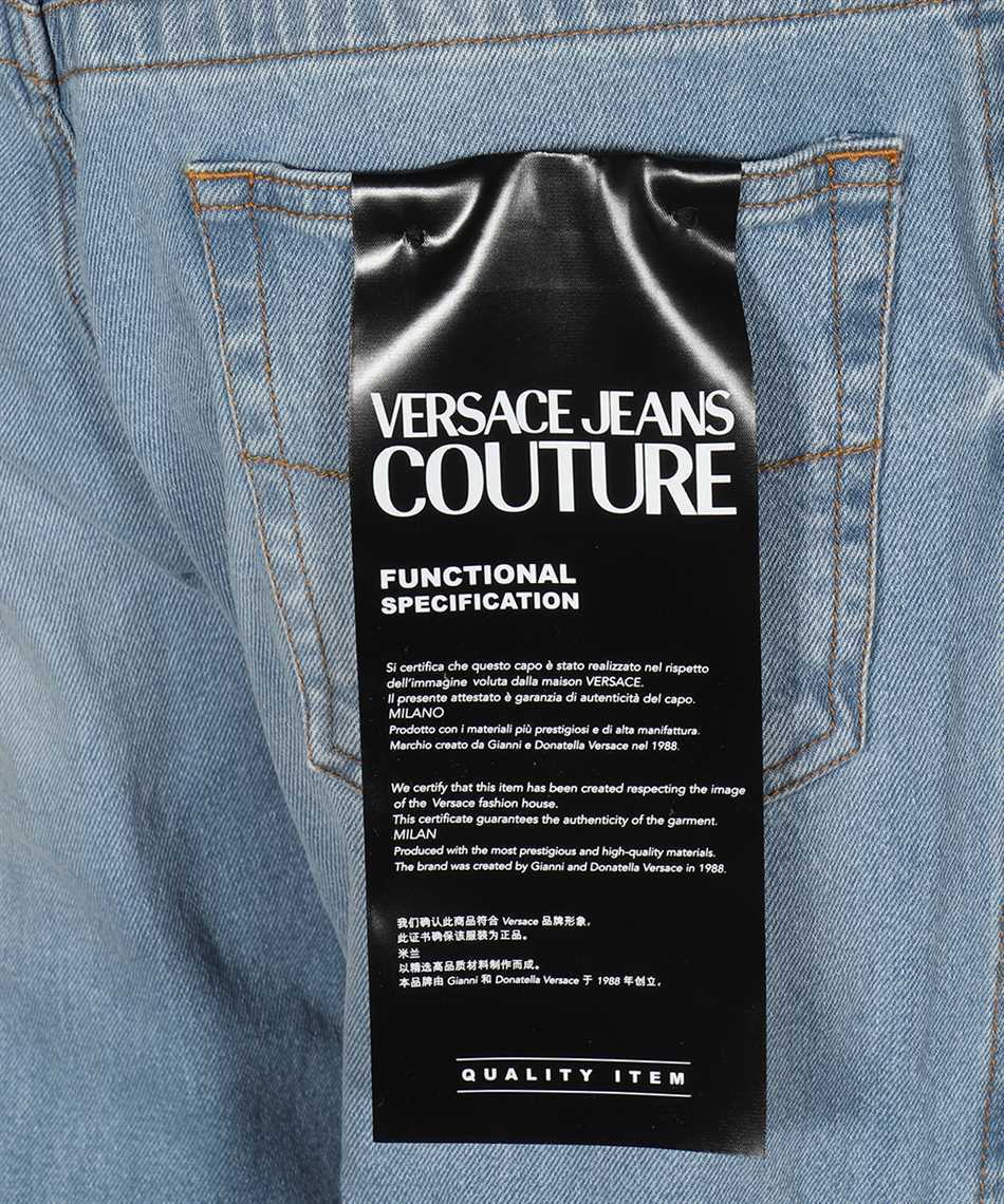 Versace Jeans Logo Jeans In Blue