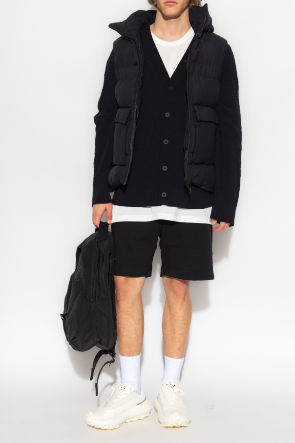 Canada Goose Killarney Drawstring Track Shorts In Black
