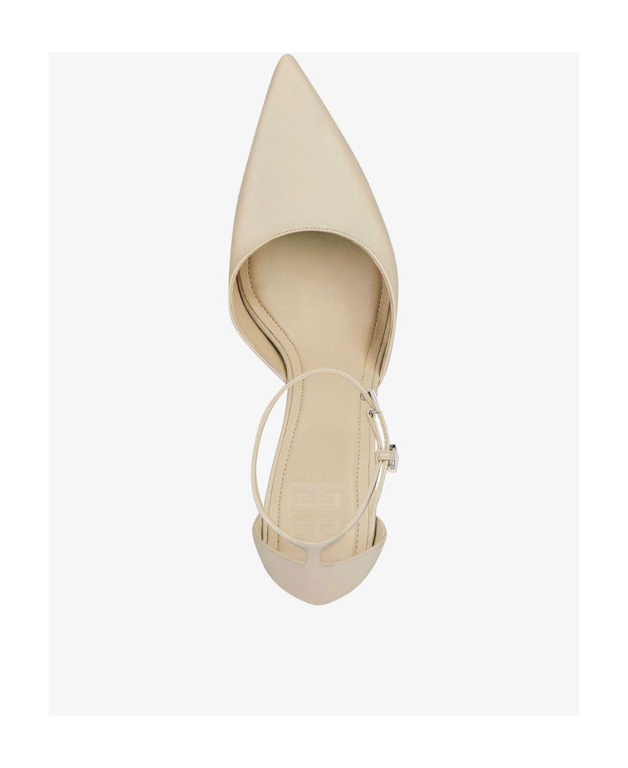 Givenchy G-lock Platform Pumps In Nude