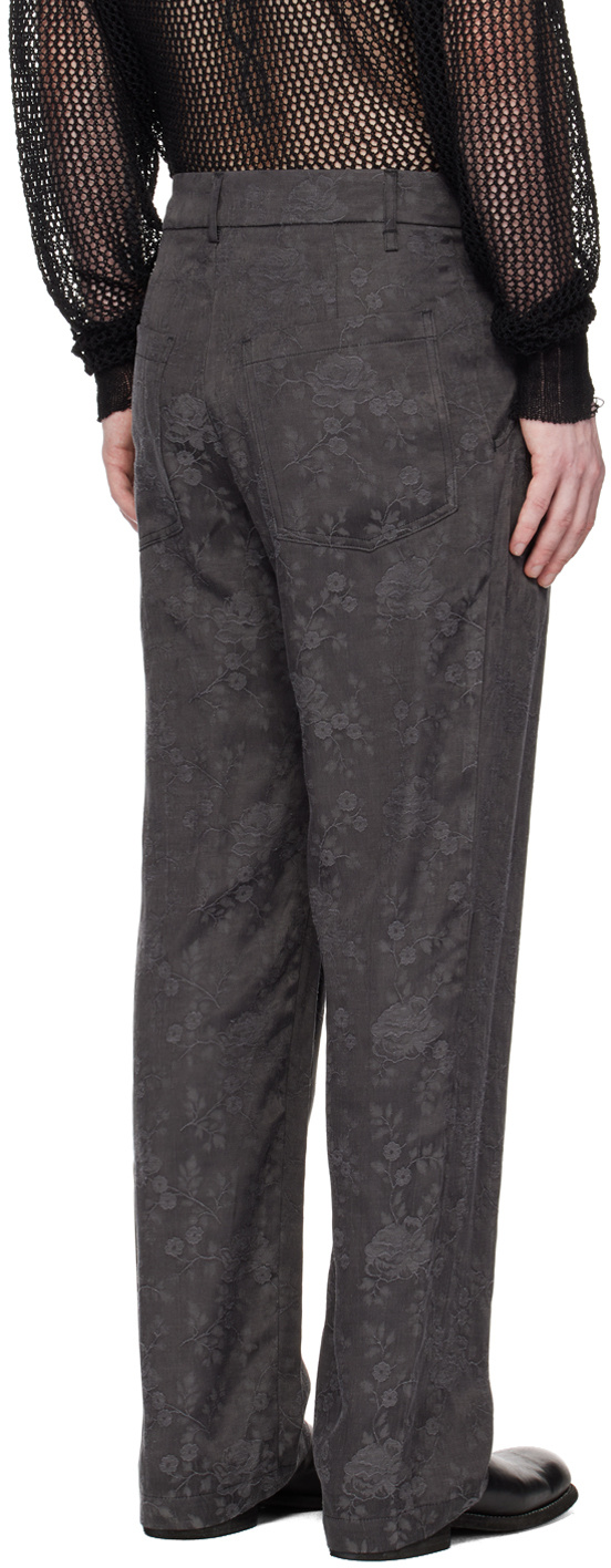 SONG FOR THE MUTE BROKEN FLOWER CASUAL PANTS