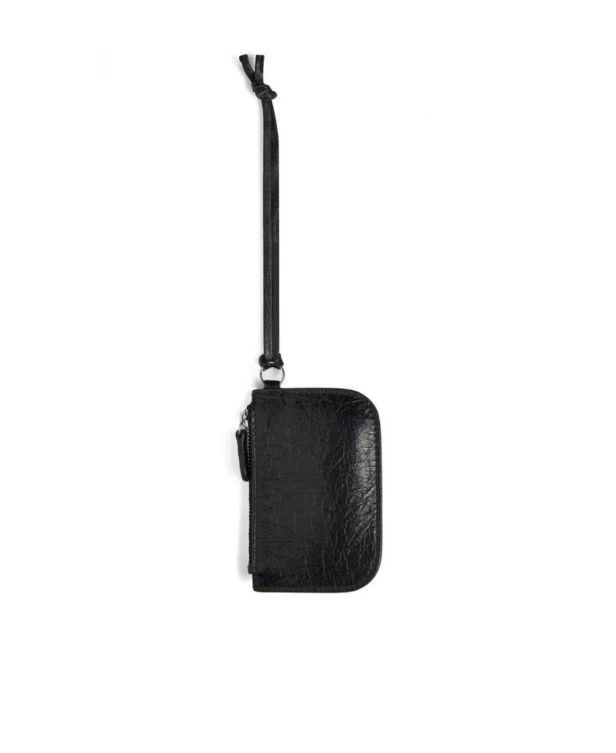Balenciaga Le Cagole Coin Purse In Black