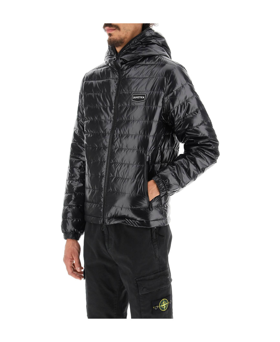 Duvetica High-shine Padded Jacket In Black