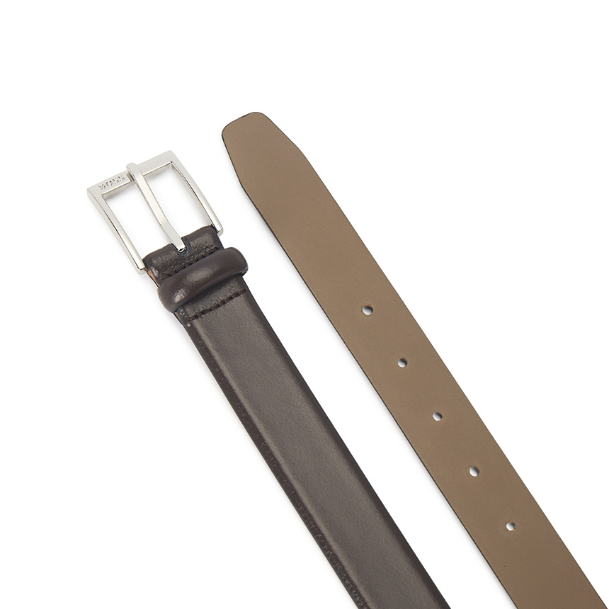 Hugo Boss Buckle Belt In Black